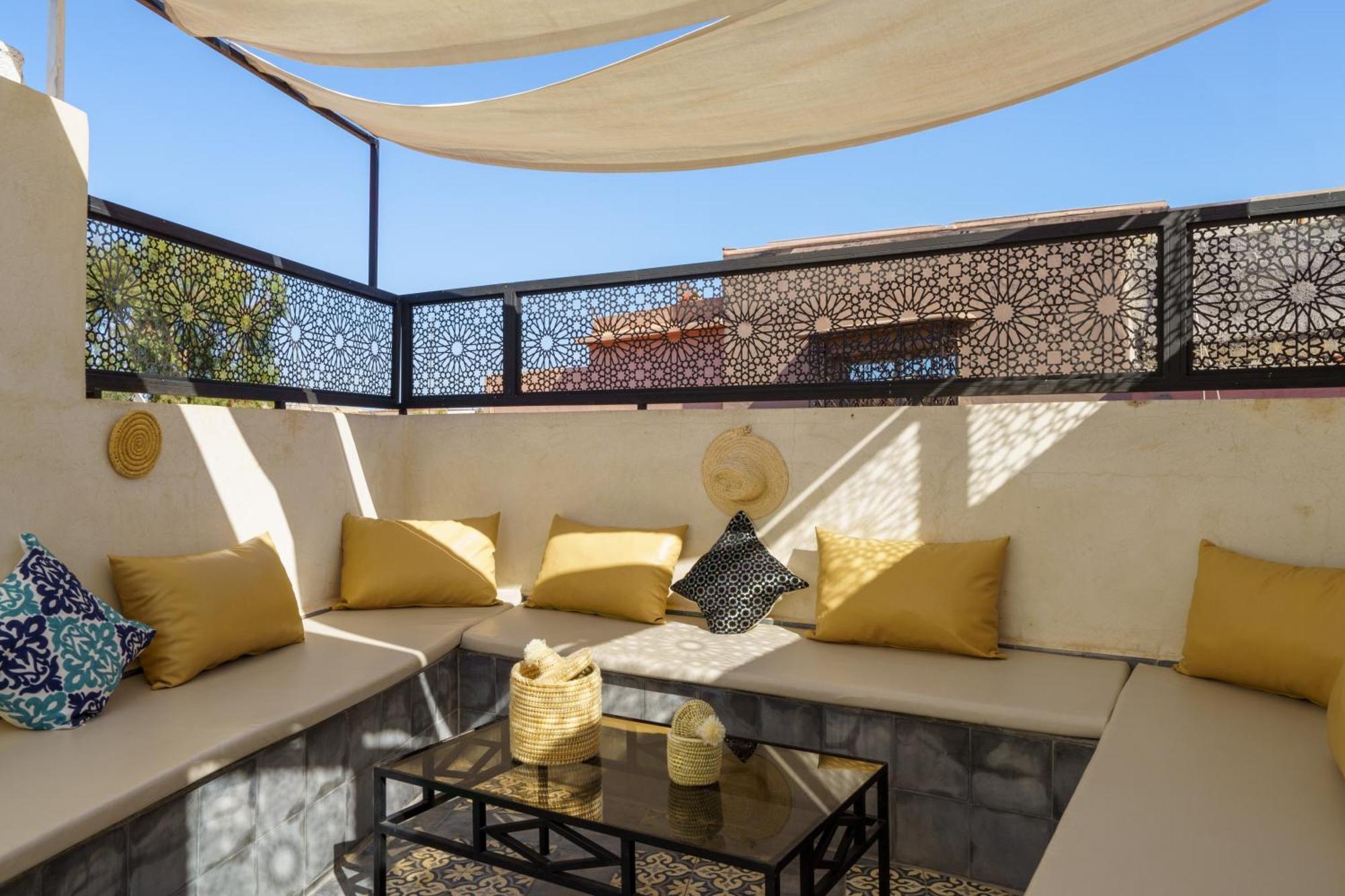 מרקש Riad 4 Chambres - Piscine & Petit Dejeuner Gratuit - Wifi Fibre Optique מראה חיצוני תמונה