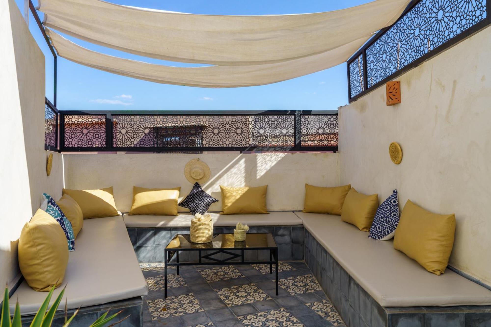 מרקש Riad 4 Chambres - Piscine & Petit Dejeuner Gratuit - Wifi Fibre Optique מראה חיצוני תמונה
