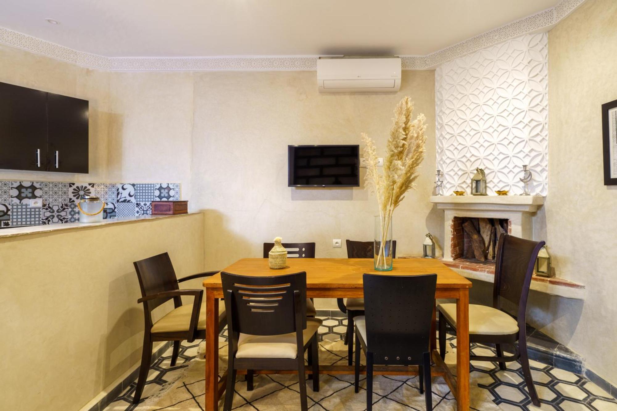 מרקש Riad 4 Chambres - Piscine & Petit Dejeuner Gratuit - Wifi Fibre Optique מראה חיצוני תמונה