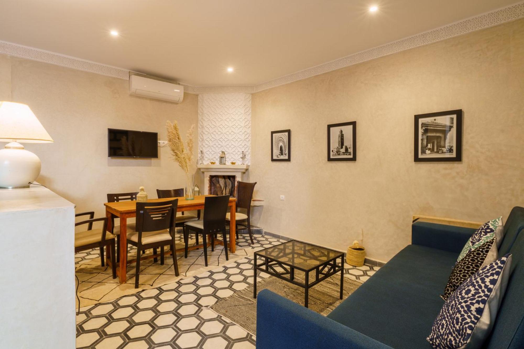 מרקש Riad 4 Chambres - Piscine & Petit Dejeuner Gratuit - Wifi Fibre Optique מראה חיצוני תמונה