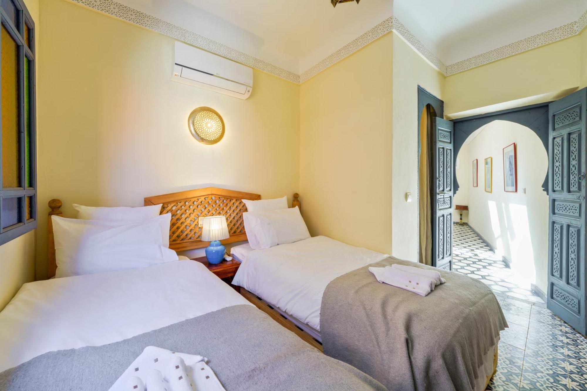מרקש Riad 4 Chambres - Piscine & Petit Dejeuner Gratuit - Wifi Fibre Optique מראה חיצוני תמונה